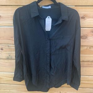 Kenoce Black Button Down Size L